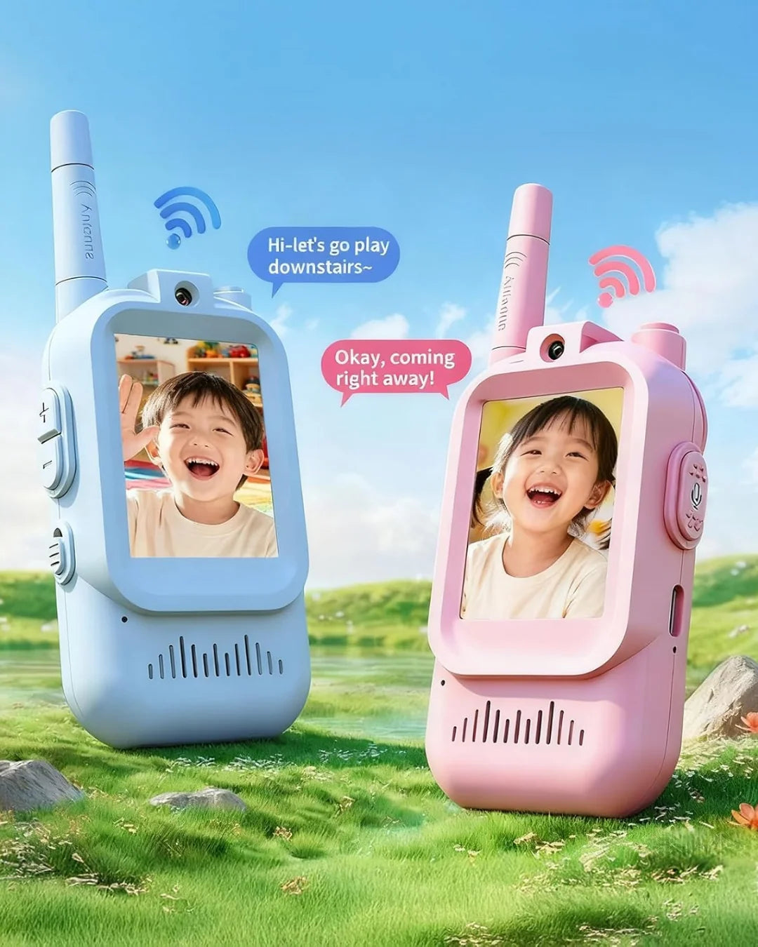 Kids Video Walkie Talkie Toy (pack of 2)