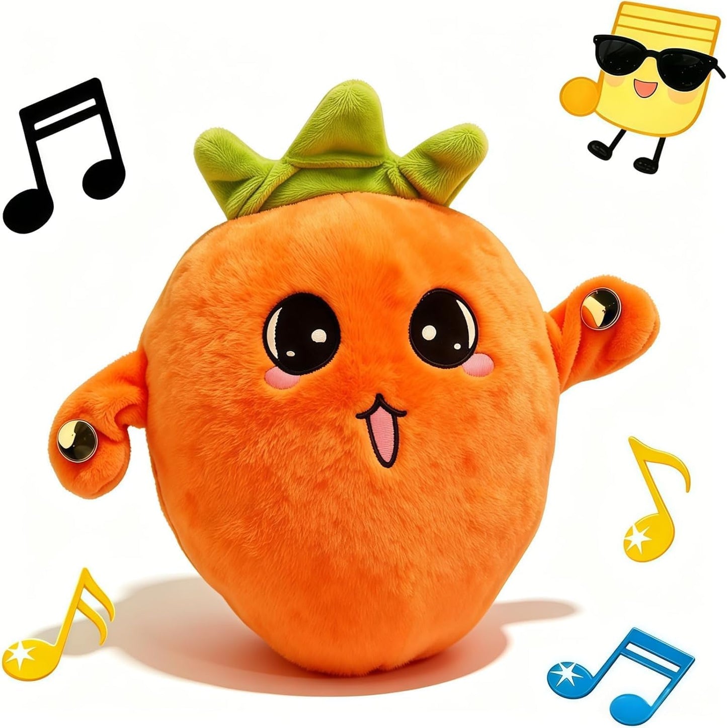 Interactive Fruit sensing Rhythm toy, with Piano and Fruit Metronome Sounds.