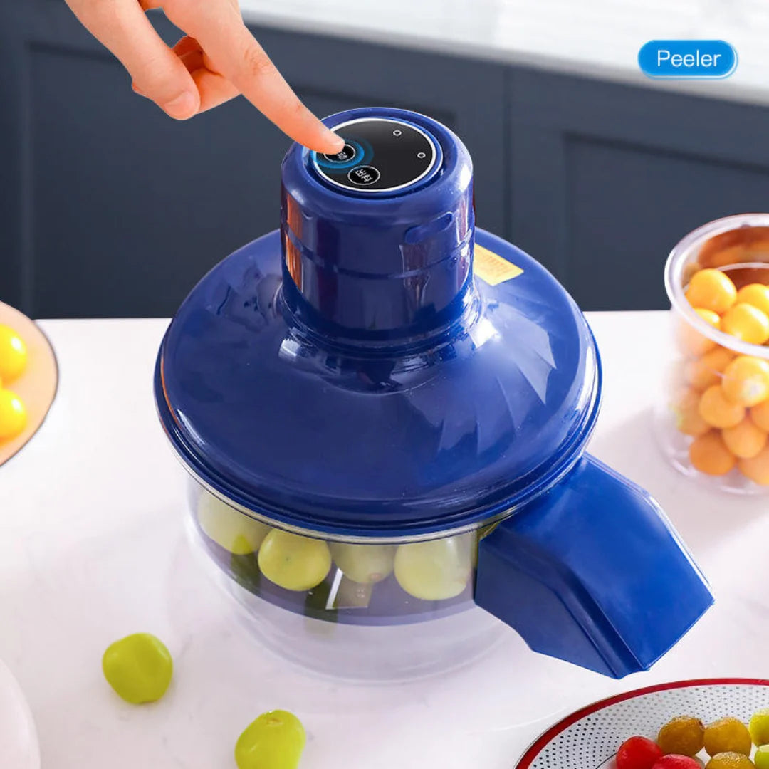 Electric Automatic Fruit & Vegetable Peeler – High-Efficiency Kitchen Tool (Peels in Seconds)