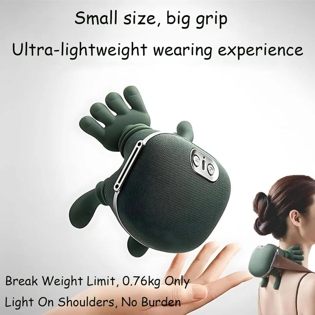 Neck Shoulder Massager with Heat Therapy and Deep Tissue Relief
