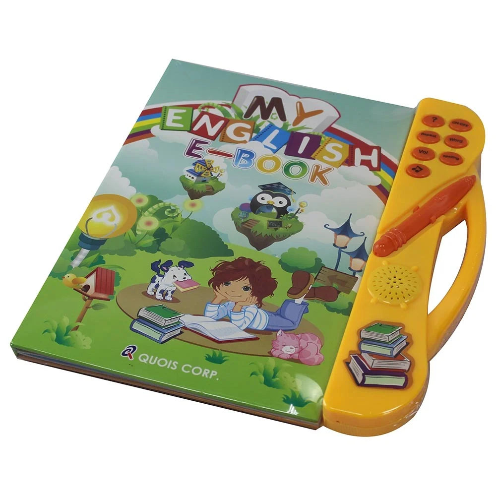 My English E-Book for Kids – Interactive Educational Learning Book with Sounds, Alphabets & Words