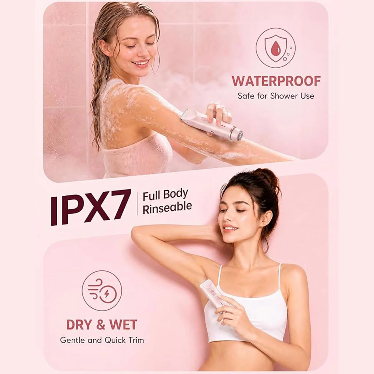 2-in-1 Women's Shaver & Trimmer