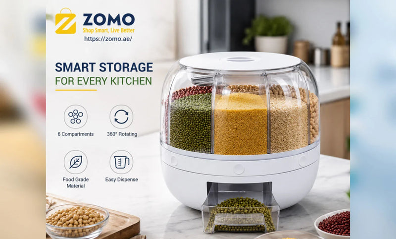Why Every Dubai Home Needs a Rotating Grain Dispenser