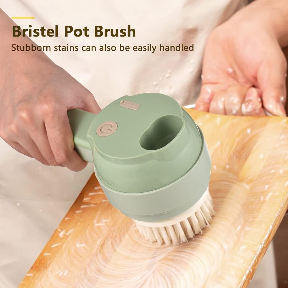 4 in 1 Handheld Electric Vegetable Cutter Set - Portable & Wireless