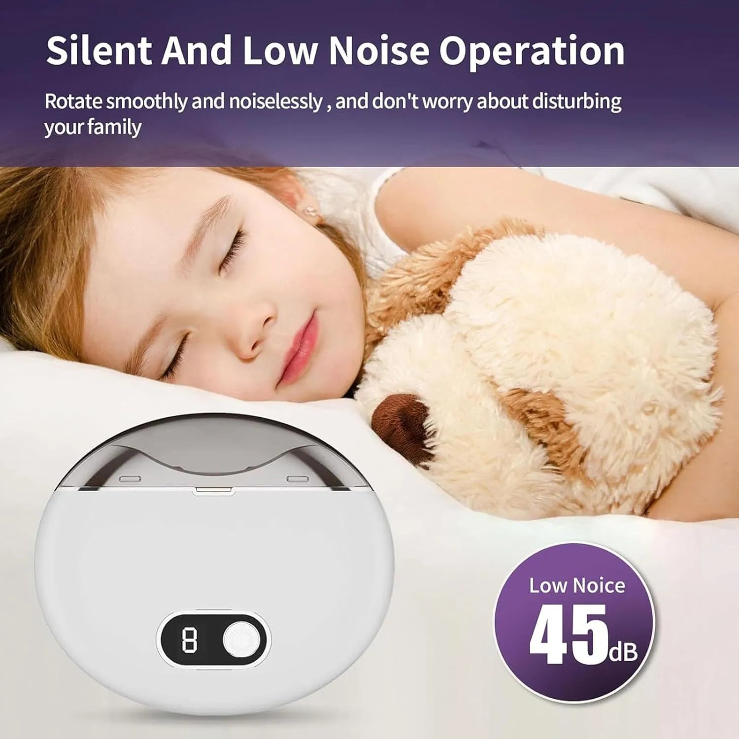 VIQUTRG Electric Automatic Nail Clipper & Trimmer