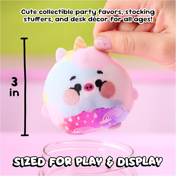 Magic Jellykins Surprise Plush Jar Water-Activated Collectible Toy for Kids 3+