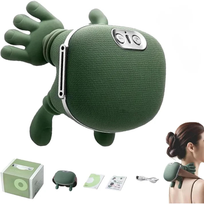 Neck Shoulder Massager with Heat Therapy and Deep Tissue Relief