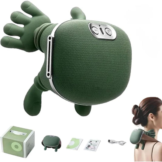 Neck Shoulder Massager with Heat Therapy and Deep Tissue Relief