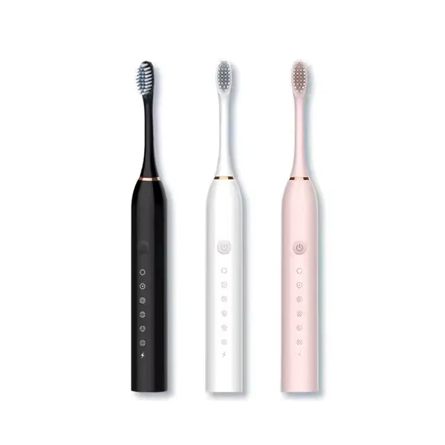 Lily's Lux Sonic Electric Toothbrush - 6 Cleaning Modes & USB Charge