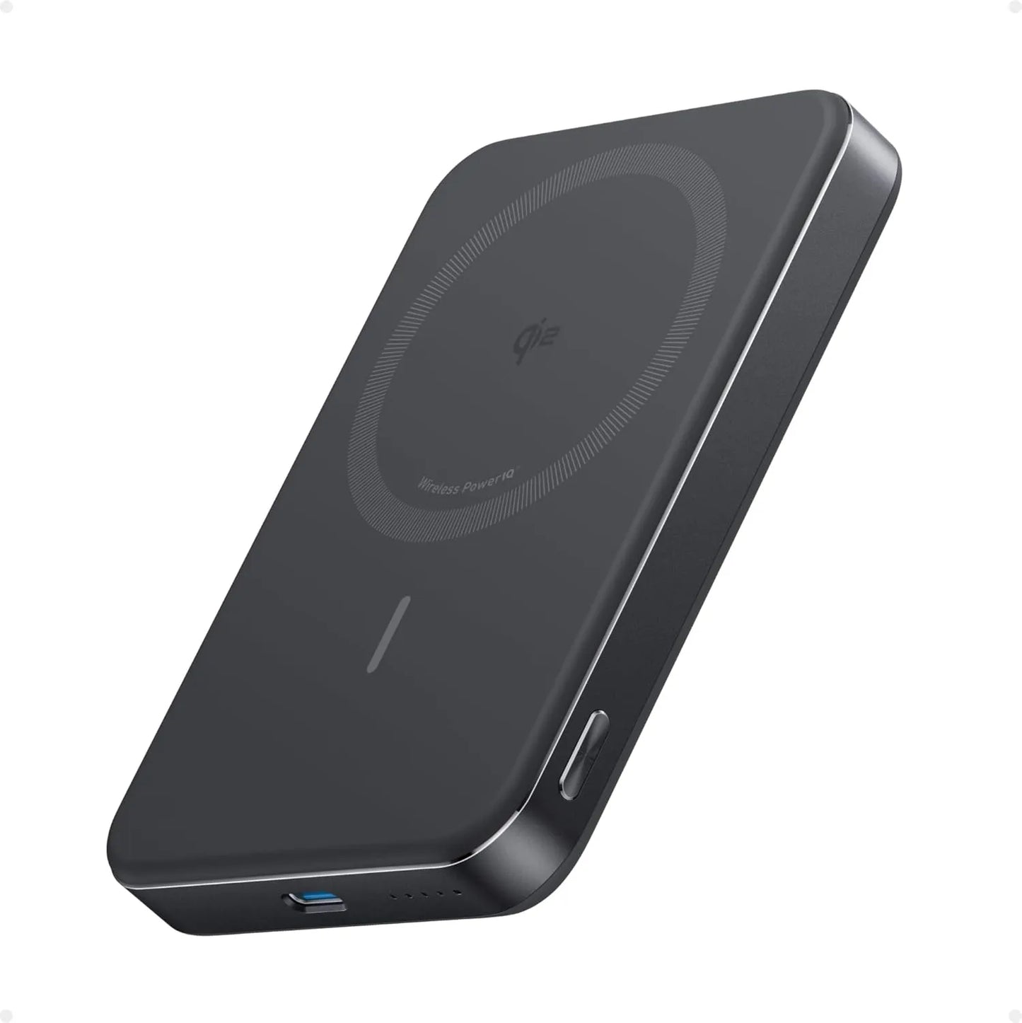 Anker MagGo 10000mAh MagSafe power bank with ultra-slim magnetic wireless charging for compatible smartphones