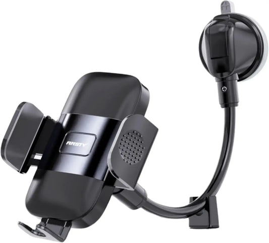 Ansty HD-36 universal car phone holder with an adjustable long arm for secure smartphone mounting while driving