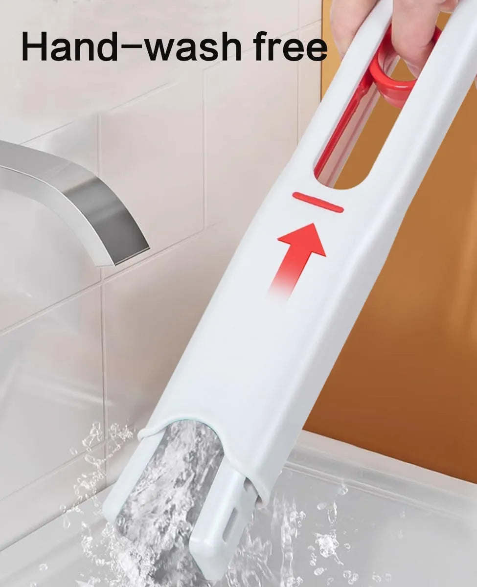 ECVV portable mini mop self-squeeze with a lightweight, space-saving design for home, office, and travel use