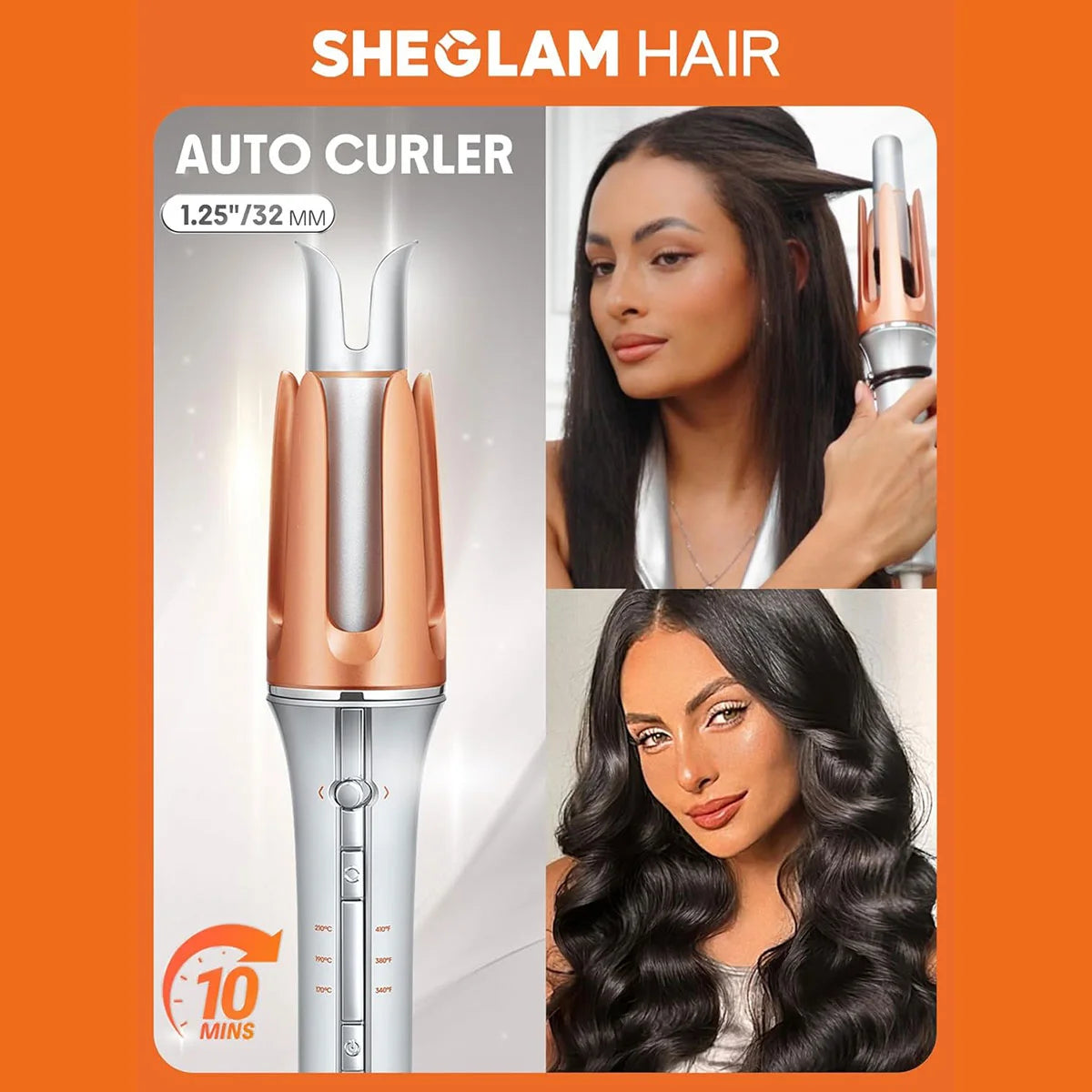 Sheglam It-Curl One-Touch Instant Curler – 32mm