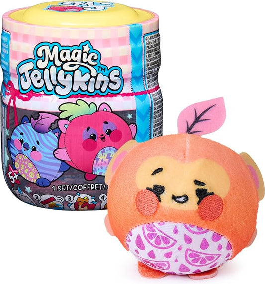 Magic Jellykins Surprise Plush Jar Water-Activated Collectible Toy for Kids 3+