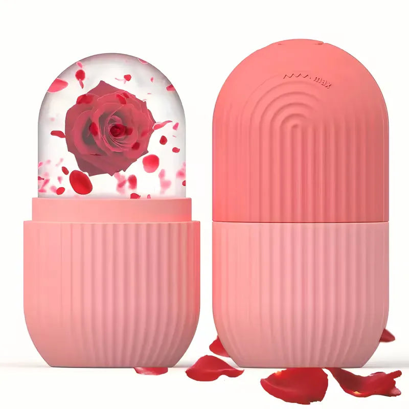 NNewvante facial ice roller with a reusable silicone mold for refreshing daily skincare and facial massage