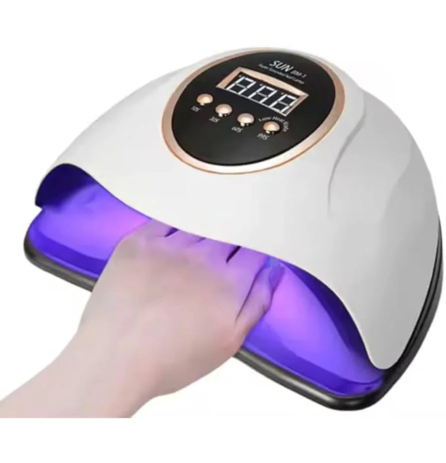 Professional UV LED nail lamp dryer with high-performance LED lights for quick gel nail polish curing