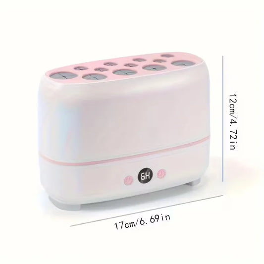 Punkten constant temperature makeup brush dryer for fast, gentle, and efficient brush drying after cleaning