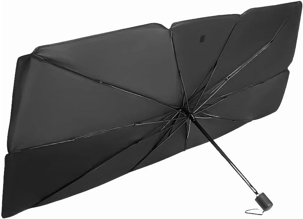 Zomo foldable car windshield sun shade providing up to 99% UV protection for enhanced interior sun protection